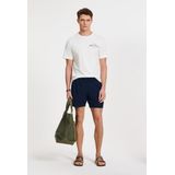 Scott - Zwembroek - Navy Blauw - Gerecycled Polyester - Elastische Tailleband