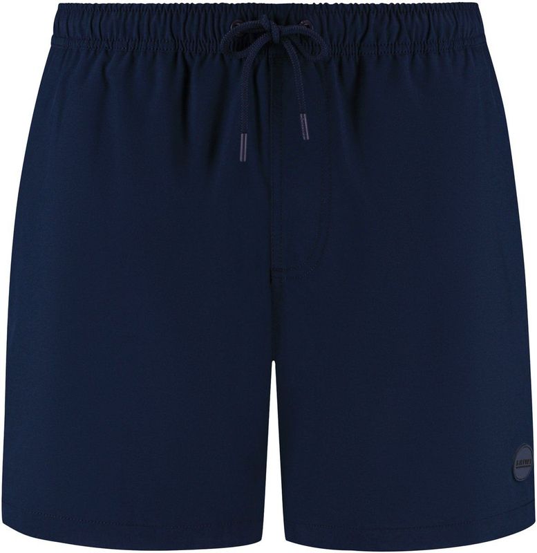 Scott - Zwembroek - Navy Blauw - Gerecycled Polyester - Elastische Tailleband