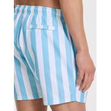 Zwembroek - Blauw - Gerecycled Polyester - Gestreept Design