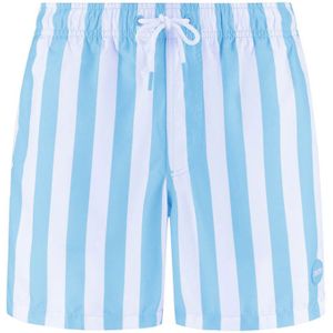 Zwembroek - Blauw - Gerecycled Polyester - Gestreept Design