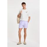 Men - Swimshort - Broad Stripe - Kleur - Materiaal