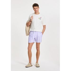 Men - Swimshort - Broad Stripe - Kleur - Materiaal