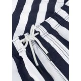 Men - Broad Stripe - Zwembroek - Donker Blauw - Gerecycled Polyester