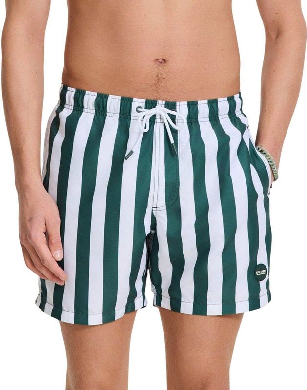 Shiwi - Mike Broad Stripe - Zwemshort - Multikleur - Polyester