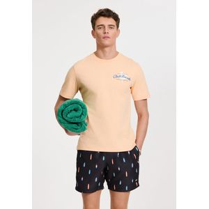 Shiwi Zwemshorts 'Mac'  blauw / oranje / lichtroze / zwart