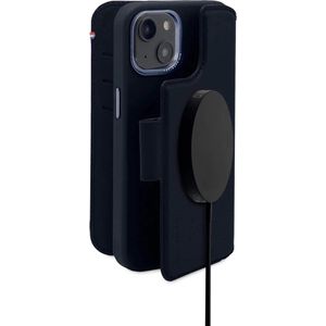 Decoded - 2 In 1 Wallet - Hoesje - Blauw - Leren, Geschikt voor iPhone 14 Plus