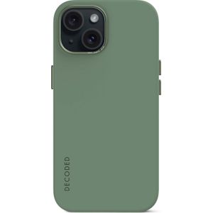 Decoded Siliconen MagSafe iPhone 15 Plus Hoesje groen