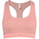 Chicamala Dames Racerback - Ondergoed - Zwart - Katoen - 1 Pack