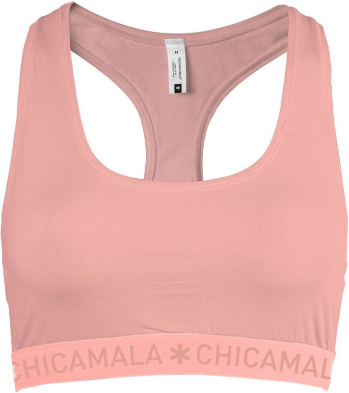 Chicamala Dames Racerback - Ondergoed - Zwart - Katoen - 1 Pack