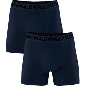 Muchachomalo Heren 2-pack bamboo boxershorts effen