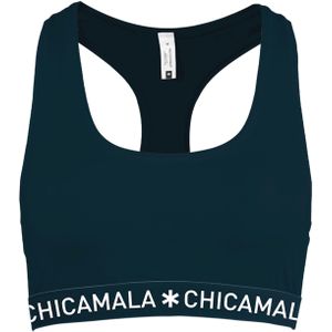 Muchachomalo Meisjes 1-pack racerback effen