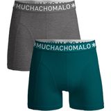 Muchachomalo - Boxershort - 2 Pack - Zwart - 95% Katoen
