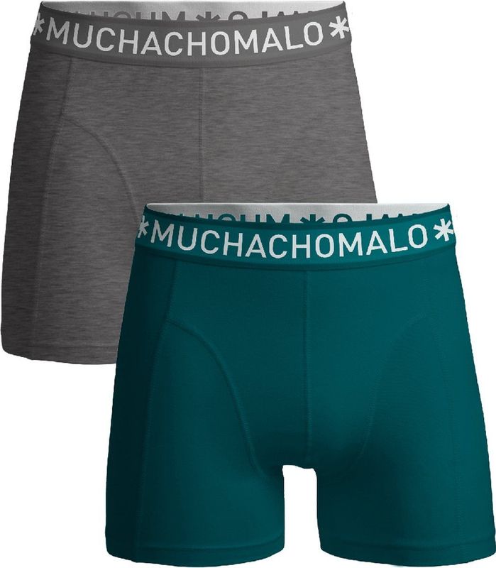 Muchachomalo - Boxershort - 2 Pack - Zwart - 95% Katoen