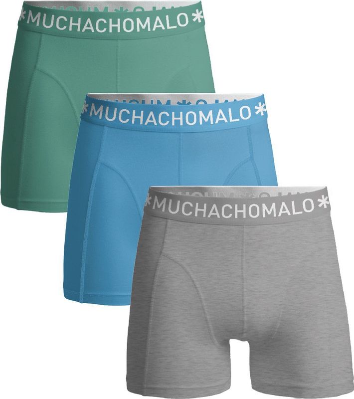 Muchachomalo - Boxershorts - 3 Pack - Zwart - Katoen