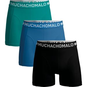 Muchachomalo - Boxershorts 3 Pack - Katoen - Zwart