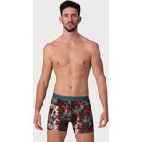 Muchachomalo - Chessplay - Boxershorts - Print Print Green - Katoen/Elastaan - 3-Pack