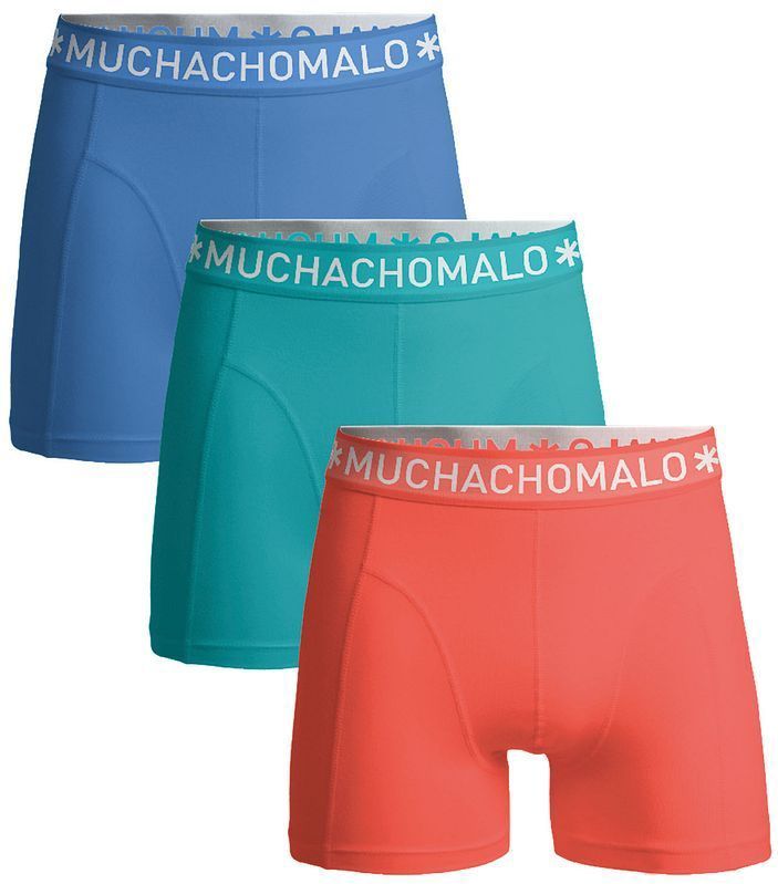 Muchachomalo - Boxershorts - 3 Pack - 95% Katoen - Heren Onderbroeken