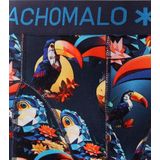 Muchachomalo - Solid Print - Boxershorts - Print Blue - 3-Pack - Katoen