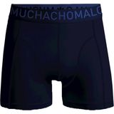 Muchachomalo - Microfiber - Boxershorts - Zwart Blauw Rood - 3-Pack, Ademend, 88% Polyamide, 12% Elastaan