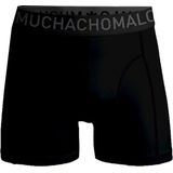 Muchachomalo - Microfiber - Boxershorts - Zwart Blauw Rood - 3-Pack, Ademend, 88% Polyamide, 12% Elastaan