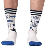 Heren 1-pack Sokken Print