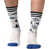 Heren 1-pack Sokken Print
