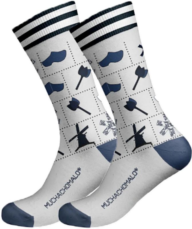 Heren 1-pack Sokken Print