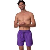 Muchachomalo Heren Zwembroek - 1 Pack + Boxershort - Maat M - Paars - Mannen Zwembroek