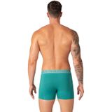 Boxershort Muchachomalo Men Light Cotton Solid Black Blue Green ( 5-Pack ) '24-M