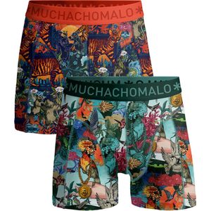 Muchachomalo Heren Boxershorts - 2 Pack - 95% Katoen - Onderbroeken