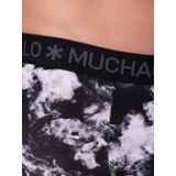 Muchachomalo - Elements - Boxershorts - Print Print Black - 3-Pack