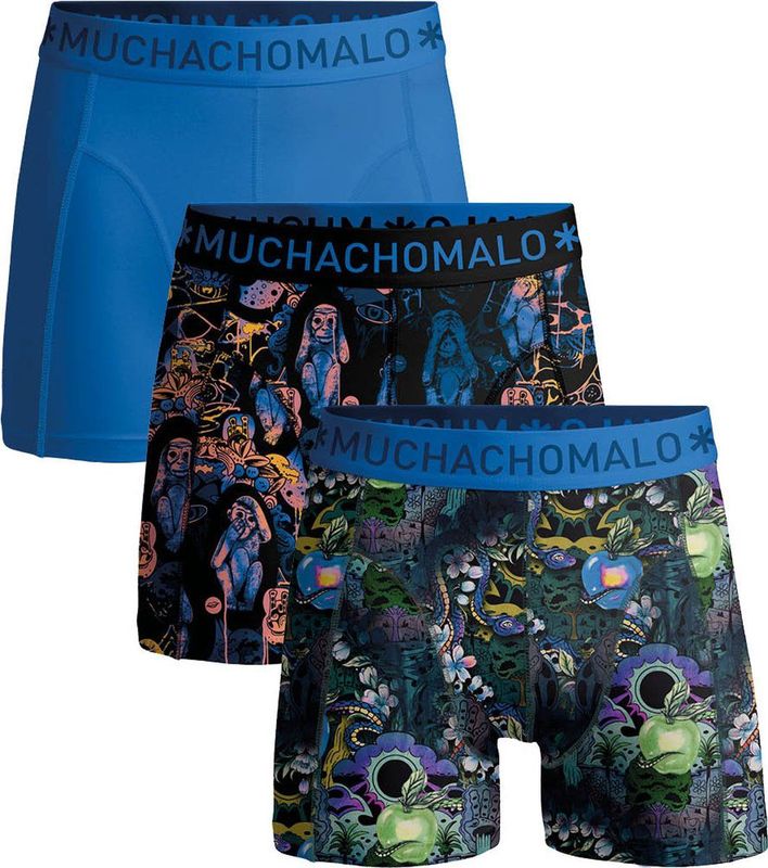 Muchachomalo - Boxershorts - 3 Pack - Katoen - Normale Pasvorm