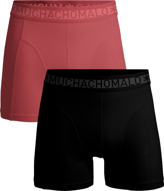 Muchachomalo - Boxershorts - Zwart - Katoen - 2 Pack