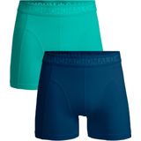 Muchachomalo - Boxershorts - 2 Pack - Blauw - 95% Katoen