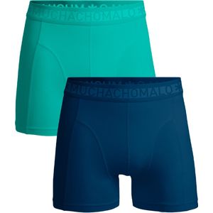 Muchachomalo - Boxershorts - 2 Pack - Blauw - 95% Katoen