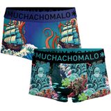Muchachomalo - Elements - Boxershorts - Print Print - 2-Pack