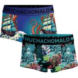Muchachomalo - Elements - Boxershorts - Print Print - 2-Pack