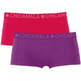 Meisjes 2-pack Boxershorts Effen