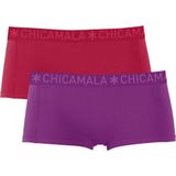 Meisjes 2-pack Boxershorts Effen