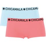 Meisjes 2-pack Boxershorts Effen