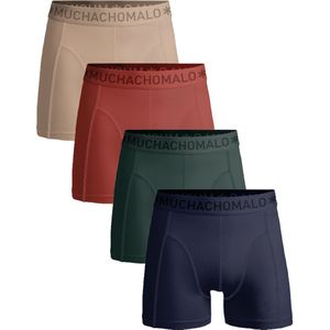 Muchachomalo Heren Boxershorts – 4 Pack – Maat M – 95% Katoen – Mannen Onderbroeken