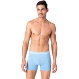 James and Nicholson Heren Polo met lange mouwen (Rood/Blauw)