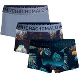 Muchachomalo Heren Trunks - 3 Pack - Maat M - 95% Katoen - Mannen Onderbroek