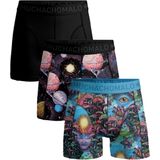 Muchachomalo Boxershorts 3-pack - Print in Zwart en InnerOuterSpace