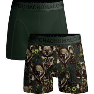 Muchachomalo - Boxershorts - 2 Pack - Zwart - Katoen