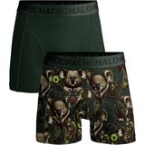 Muchachomalo Heren Boxershorts - 2 Pack - Maat S - Cotton Modal - Mannen Onderbroek