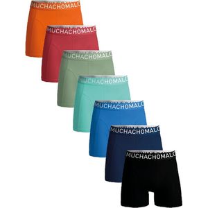 MUCHACHOMALO Boxershorts - Katoen - Multipack 7 Pack - Effe - Klassieke Pasvorm