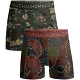 Muchachomalo - Boxershorts - 2 Pack - 95% Katoen - Heren Onderbroek