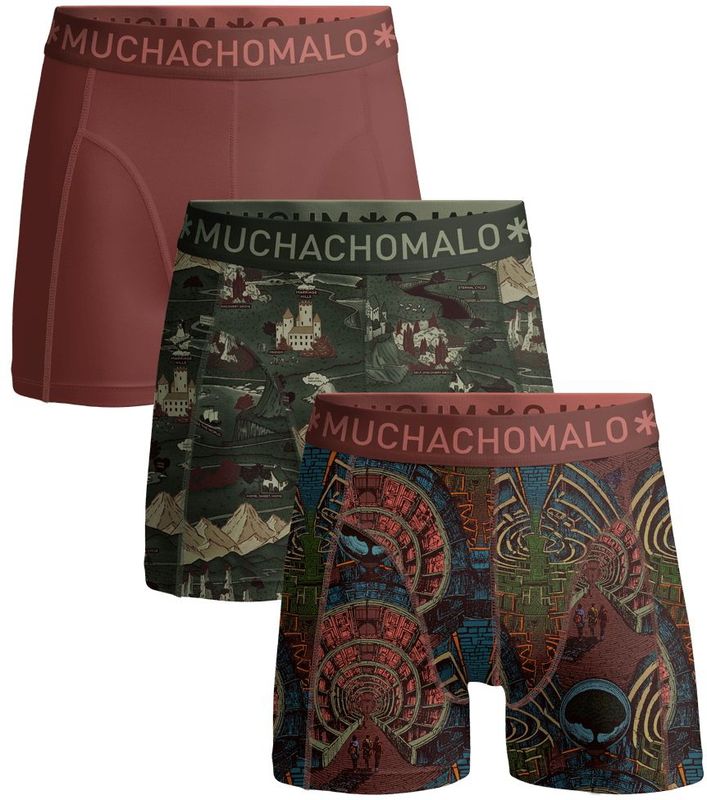 Muchachomalo - Boxershorts - 3 Pack - Jongens Onderbroeken