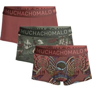 Muchachomalo Heren 3-pack trunks deep sea mountaintops